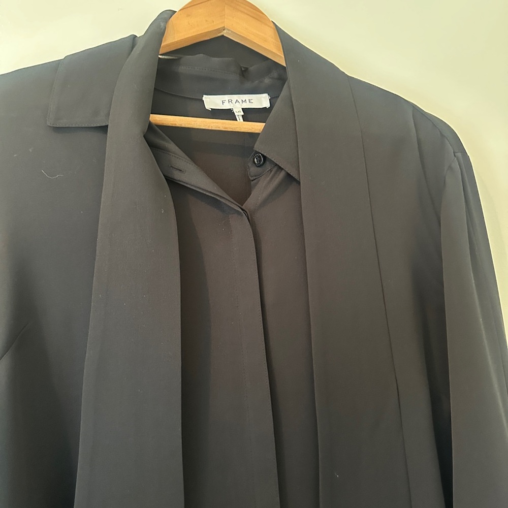 Frame Black Women's Blouse - Picture 2 of 2